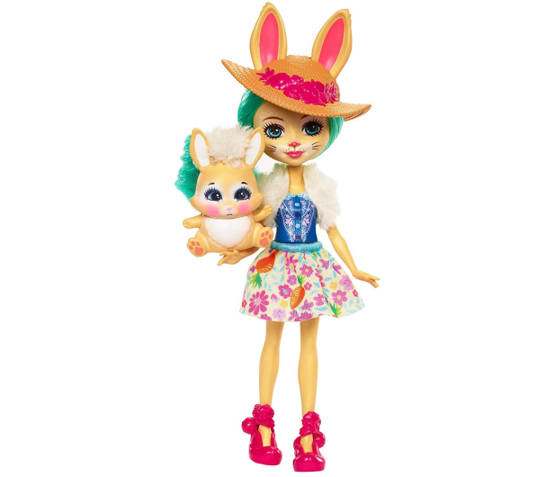 Mattel Enchantimals Dwupak Lalki ze Zwierzątkami - 380033 - zdjęcie 3